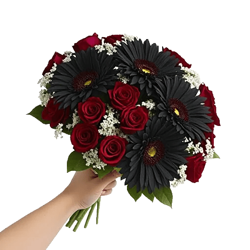 Crimson Blossom Harmony