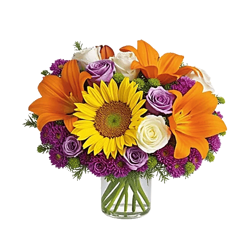 Radiant Bloom Cascade