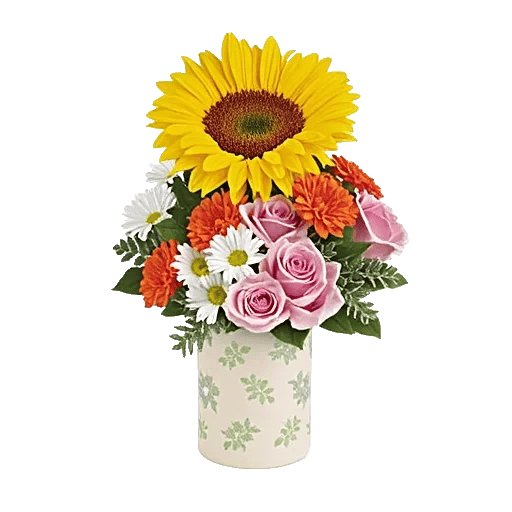 Radiant Bloom Cascade