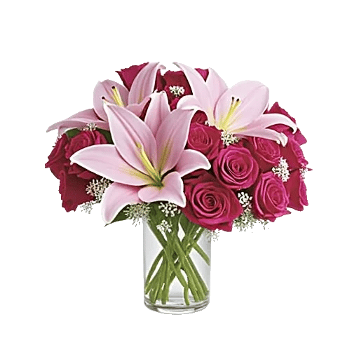 Graceful Lily Display