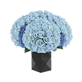 Elegant Blue Roses