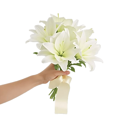 Graceful Lily Display