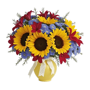 Bright Cheerful Sunflowers