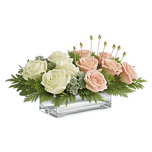 Blush Romantic Centerpiece