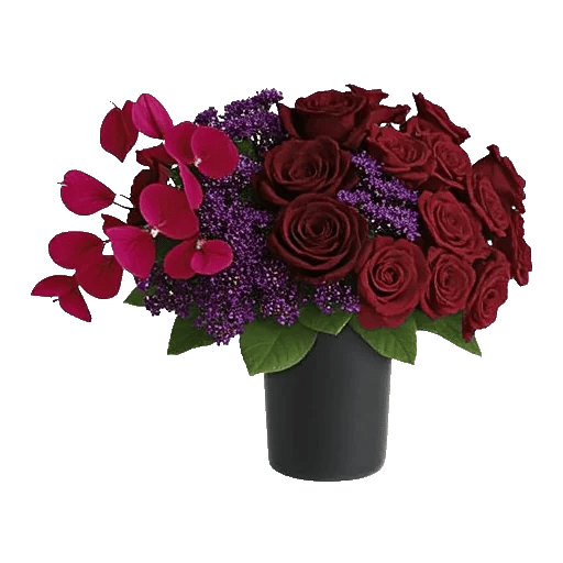 Crimson Blossom Harmony