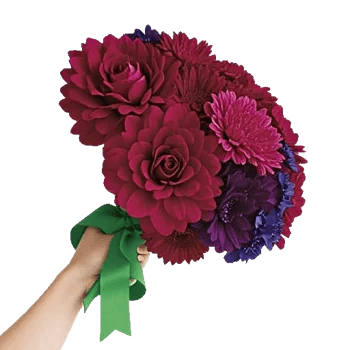 Crimson Blossom Harmony