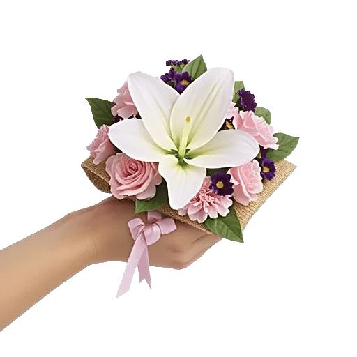 Graceful Lily Display