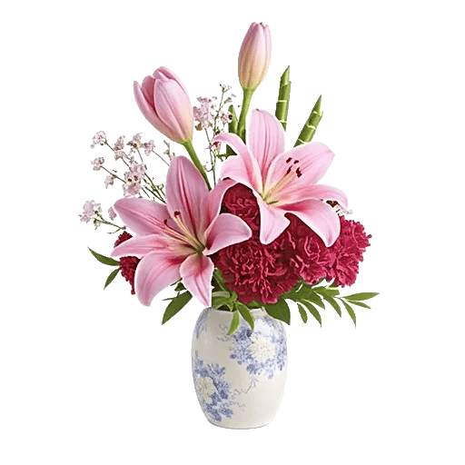 Graceful Lily Display