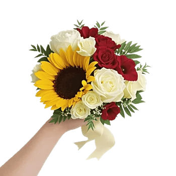 Golden Sunflower Bouquet