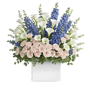 Graceful Lily Display