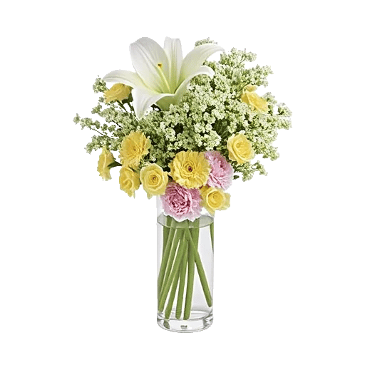 Graceful Lily Display