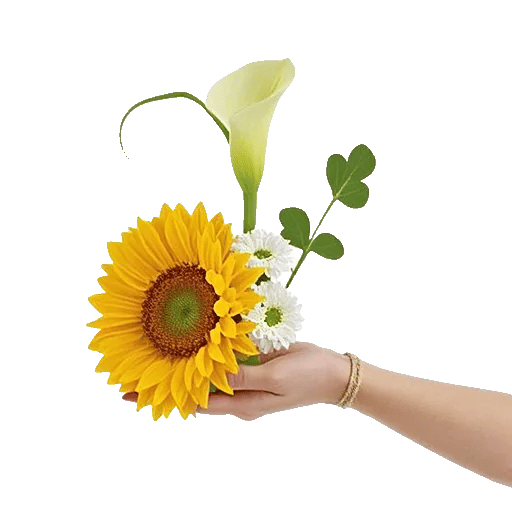 Amber Sunflower Glow