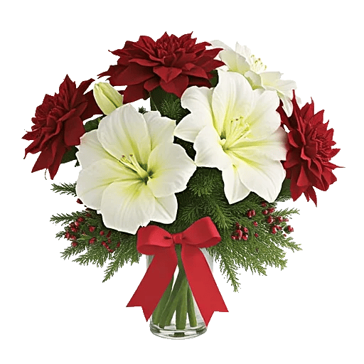 Crimson Blossom Harmony