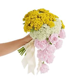 Delicate Petal Cascade