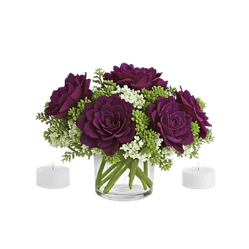 Blush Romantic Centerpiece