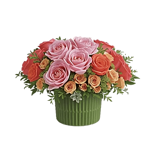 Blush Romantic Centerpiece