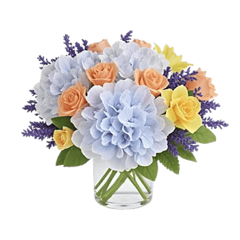 Azure Sky Blooms