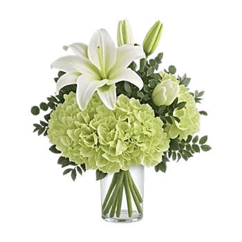 Graceful Lily Display