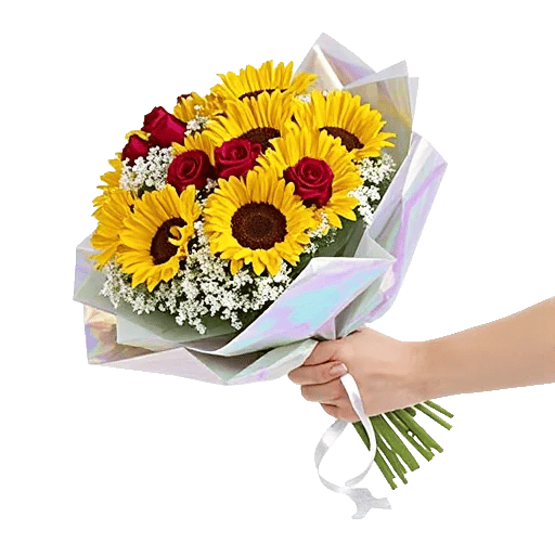 Golden Sunflower Bouquet