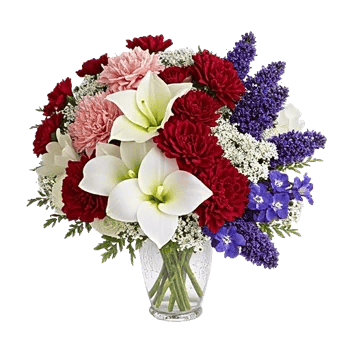 Graceful Lily Display