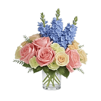 Blush Romantic Centerpiece