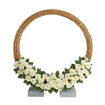 Blush Romantic Centerpiece