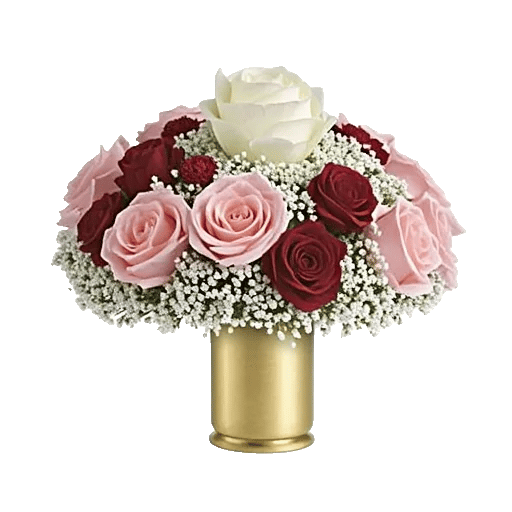 Blush Romantic Centerpiece