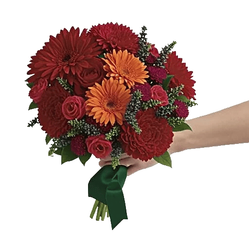 Crimson Blossom Harmony