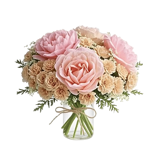 Blushing Peony Charm