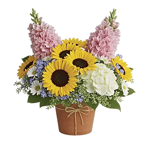 Blush Romantic Centerpiece