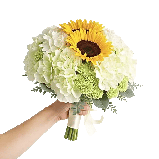 Golden Sunflower Bouquet