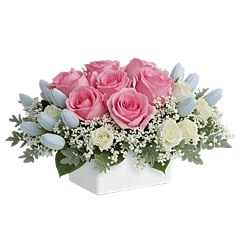 Blush Romantic Centerpiece