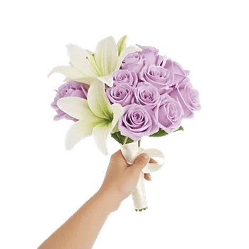 Graceful Lily Display