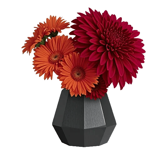 Crimson Blossom Harmony