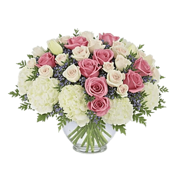 Blush Romantic Centerpiece