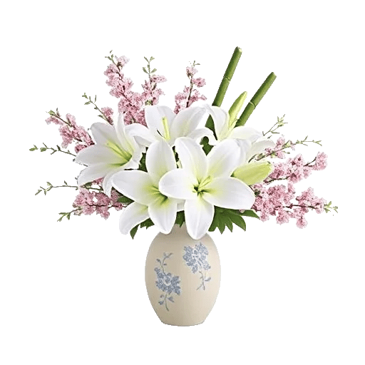 Graceful Lily Display