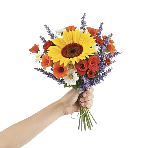 Golden Sunflower Bouquet