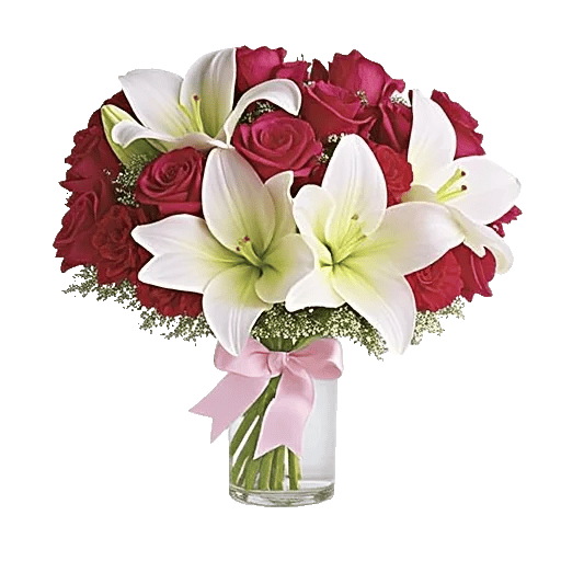 Graceful Lily Display