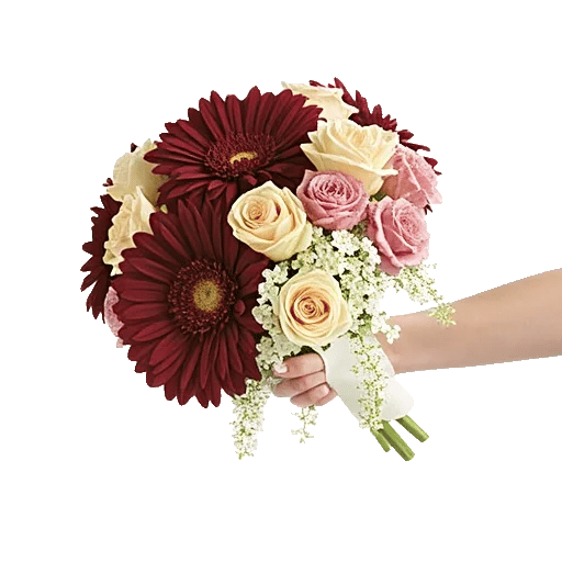 Crimson Blossom Harmony