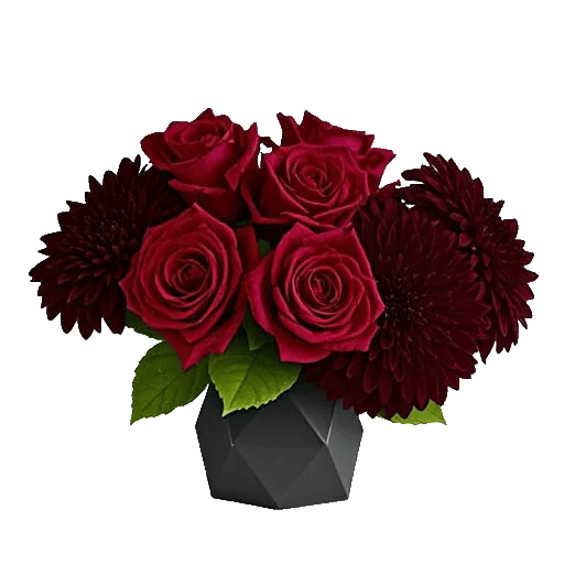 Crimson Blossom Harmony