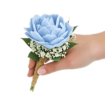 Blushing Peony Charm