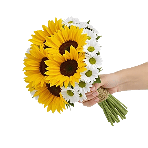 Golden Sunflower Bouquet