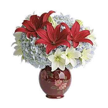 Crimson Lily Glow