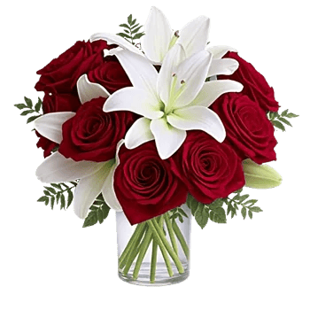 Crimson Blossom Harmony