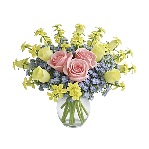 Blush Romantic Centerpiece