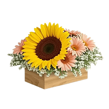 Golden Sunflower Bouquet
