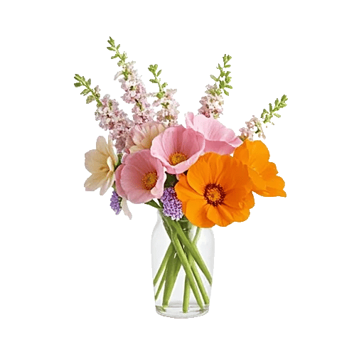 Blush Romantic Centerpiece