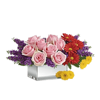 Blush Romantic Centerpiece