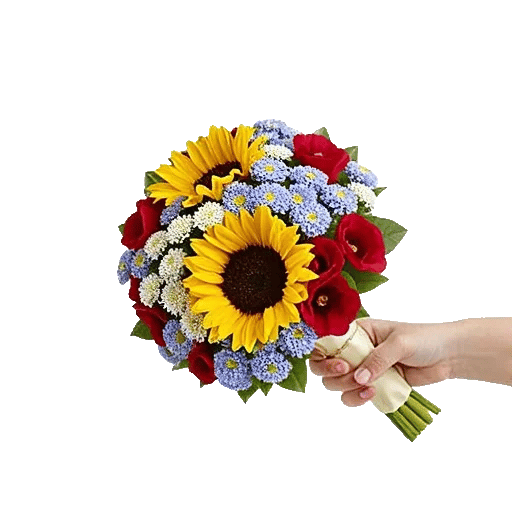 Golden Sunflower Bouquet