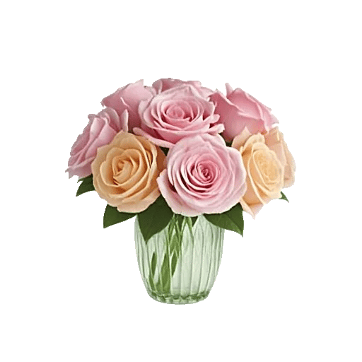 Blush Romantic Centerpiece